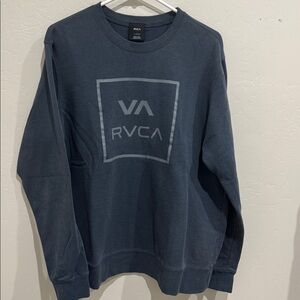 RVCA Crewneck Sweatshirt with Logo